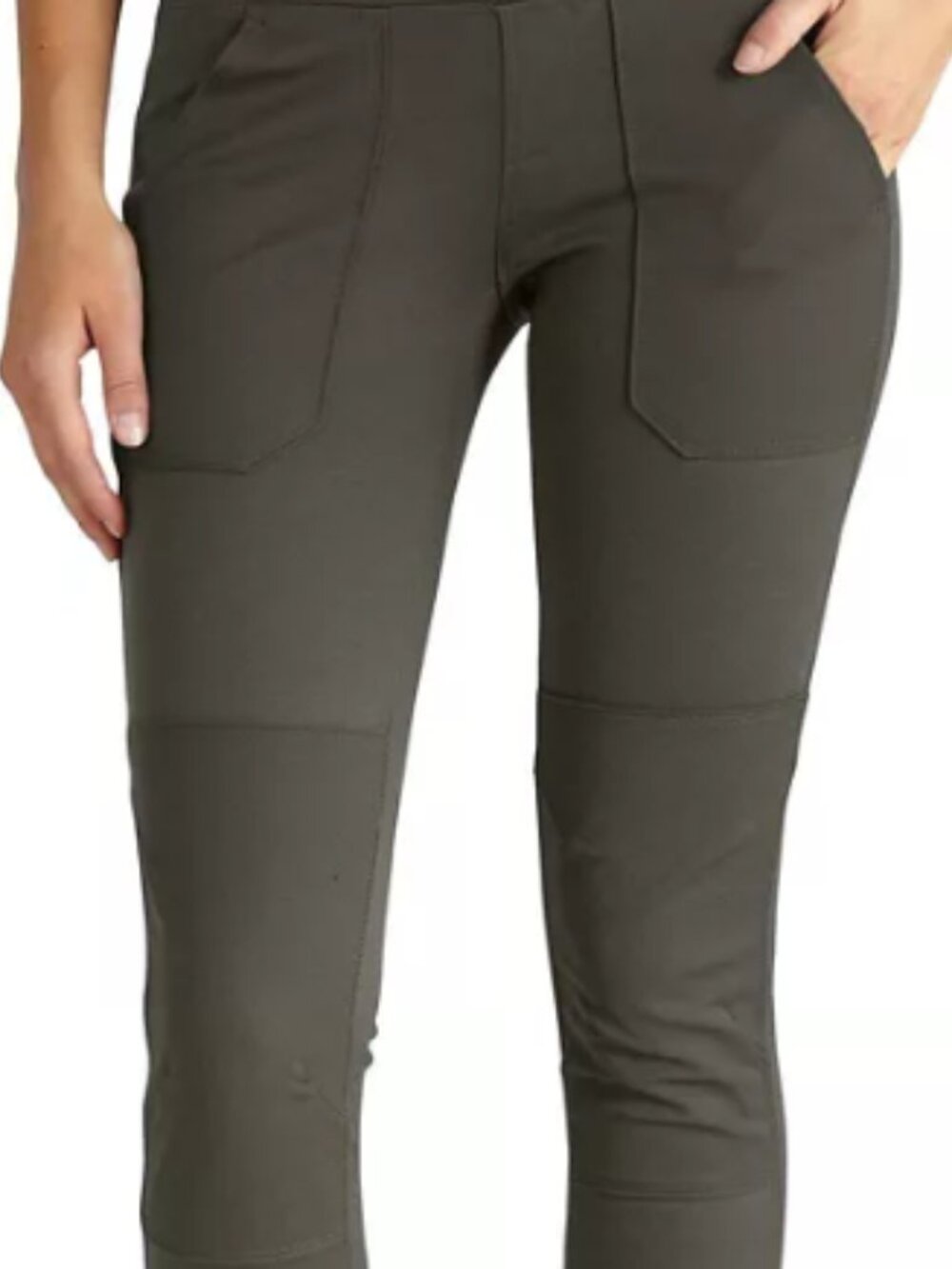 Carhartt Force Fitted Midweight Utility Legging, Medium, Olive Green - Picture 7 of 8